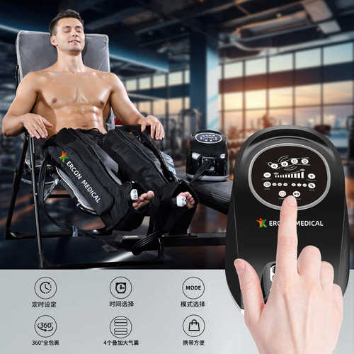 空气波气压腿部按摩仪家用电动气囊全包裹肌肉按摩器厂家批发