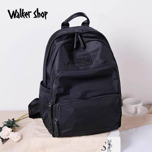Walker Shop尼龙牛津布休闲双肩包防水女男韩版旅行电脑揹包