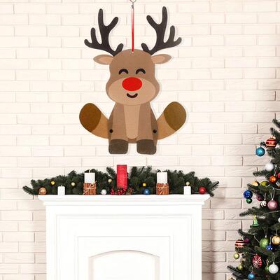 Christmas Day Decorative pendant snowman Elk Santa Claus