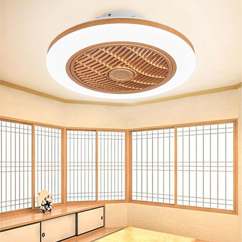 日跨境新款风扇灯日式韩式吸卧顶灯室带电风扇吊59灯家直规厂销V