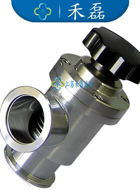 不锈钢真空挡板阀手动GD-J25KF50轴封结构波纹管密封GB4982易清洁