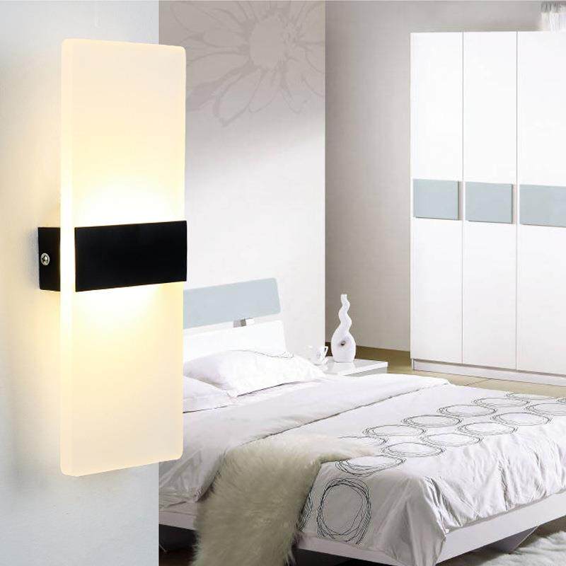 壁灯LED卧室客厅走廊过道墙壁灯个性楼梯间灯现代简约创意床头灯