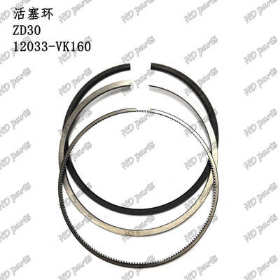厂家直销挖掘机 发动机配件 尼桑适用 活塞环 ZD30 12033-VK160