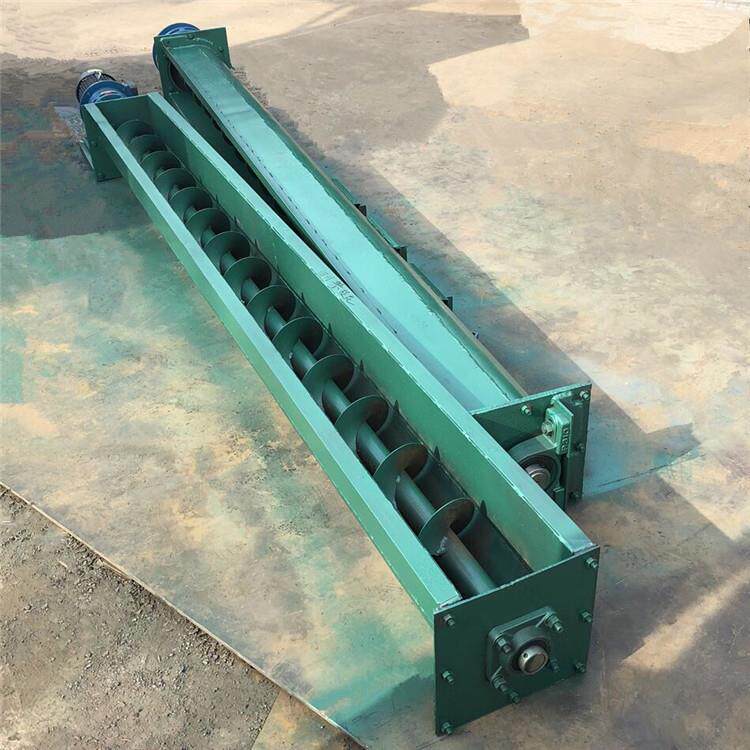 粉料提升机不锈钢螺旋输送机219管径螺旋输送机沙子螺旋上料机