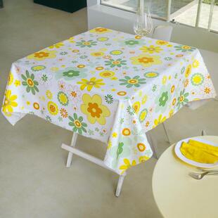 桌布防水防油免洗eva塑料防烫餐桌垫客厅茶几家用桌布桌子正方形