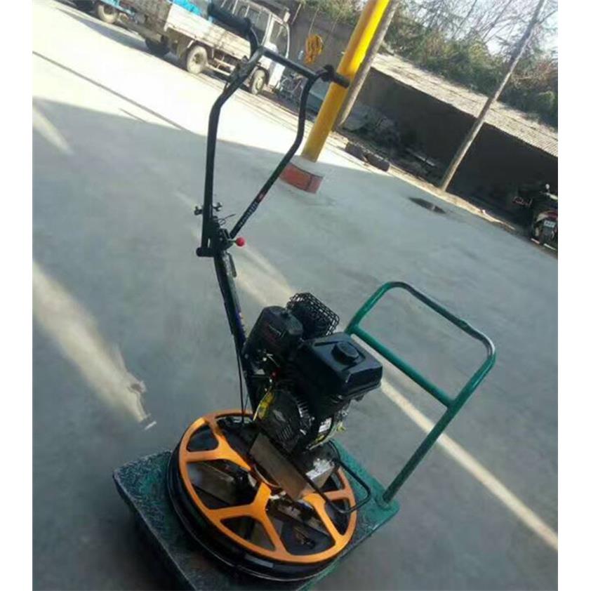 60型手扶式汽油抹光机小型水泥地面抹边机收边机地坪收光机轻便款