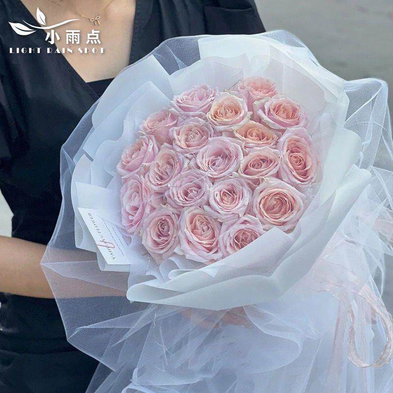纱幔楼梯婚房装饰场地布置雪纱仙女纱大花束包装纱婚庆用品