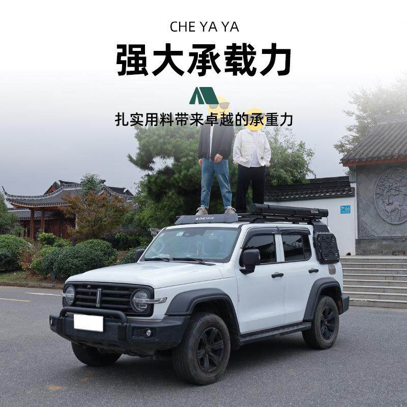 哈弗大狗猛龙H5H9车顶行李架坦克300400平台横杆行李框爬梯500700