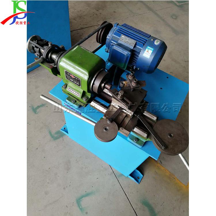 平头铁管端封头机js-77415 kw卫浴钢管金铝管旋压机3 立式属圆管