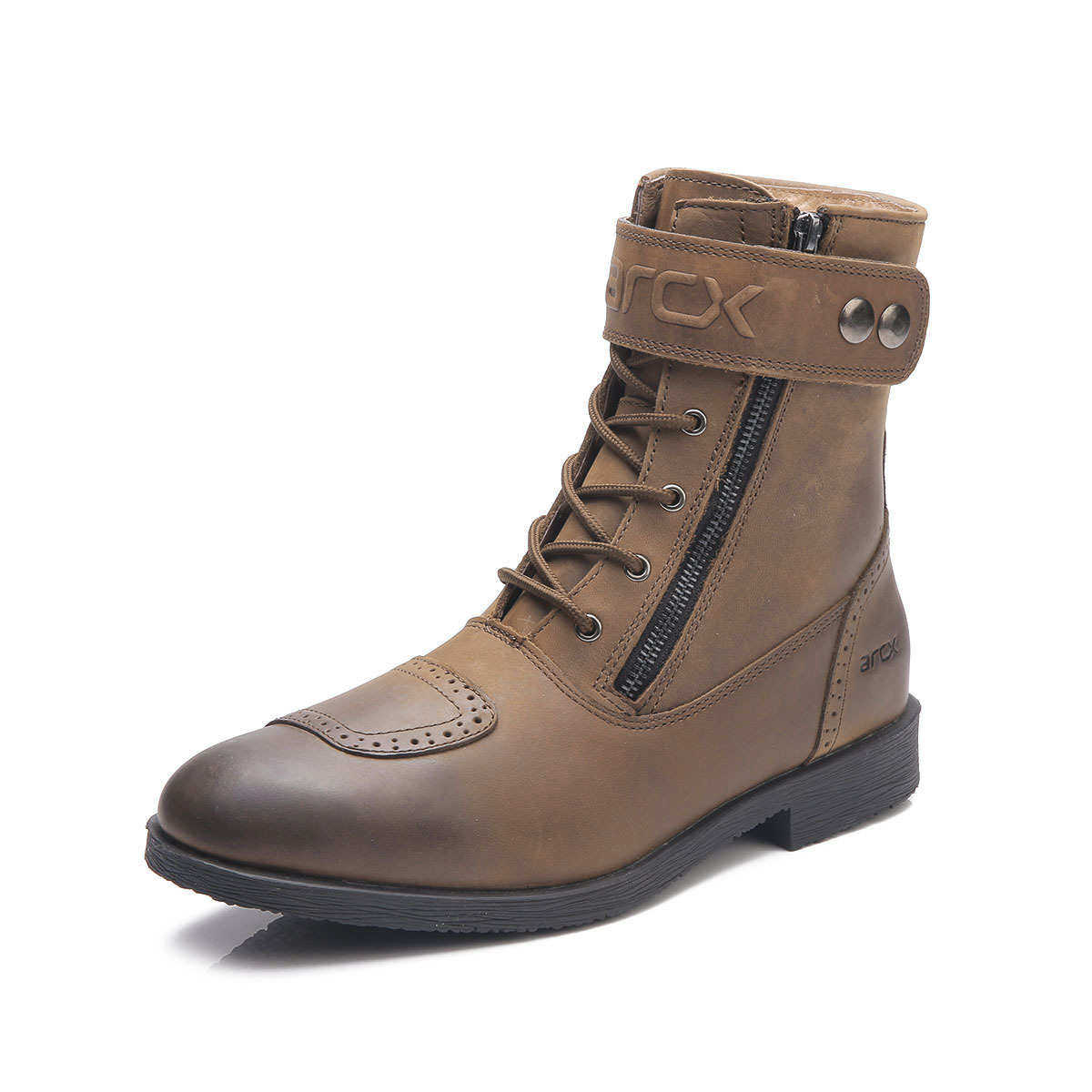 雅酷士全牛皮休闲摩托车靴防护骑行鞋机车靴公路靴中邦防寒越野靴,摩托车/装备/配件,盖帽配饰,淘宝优惠券,粉丝福利购,淘宝优惠卷