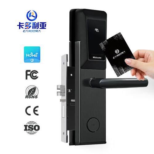 酒店锁感应门锁ic刷卡锁不锈钢智能锁宾馆门锁深圳智能锁工厂