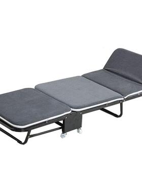 7K折叠床午休床三折单人床办公室折床休息床陪护床休闲床家用省空