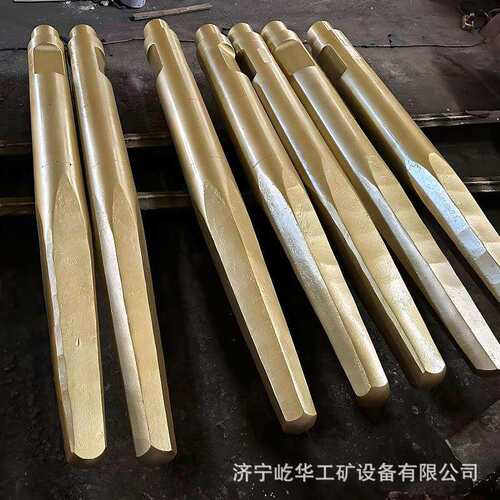 厂家供应挖机破碎杆45/53NET/6/100钎8/1锤40炮头耐磨耐用炮钎钢