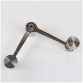 支不锈钢双爪库通风304接爪式 250驳供应爪驳爪 型雨棚内接90°点