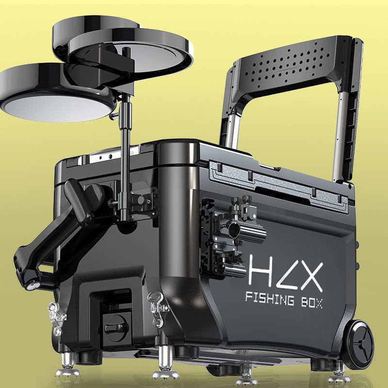 【1700次回购】新款钓箱超轻多功能加厚靠背升降特佳保温台钓鱼by