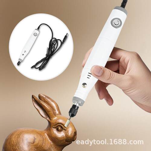 可调速5v微型手持小电钻usb打孔珍珠桃核手工钻孔套装微型电磨