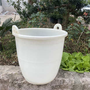 挑粪桶 牛筋水桶特厚塑料熟胶手提桶圆桶家用储水桶农用耐用老式
