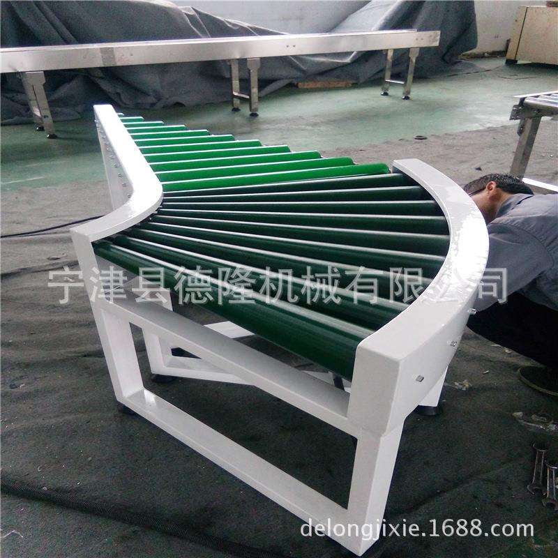 物流滚筒输送机 锥形滚筒线 圆筒桶装物料输送机可非标加工