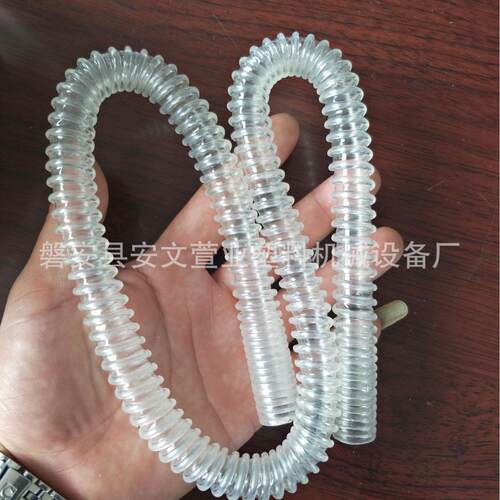 pe管缠绕管生产机器pvc管设备螺旋缠绕塑料软管排水管挤出机