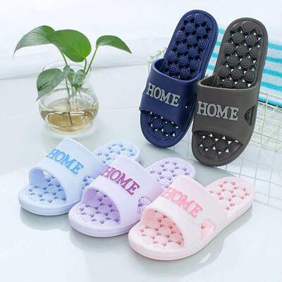 GGGLU夏季按摩女浴室漏水拖鞋家用室内情侣洗澡速干 干防滑软底夏