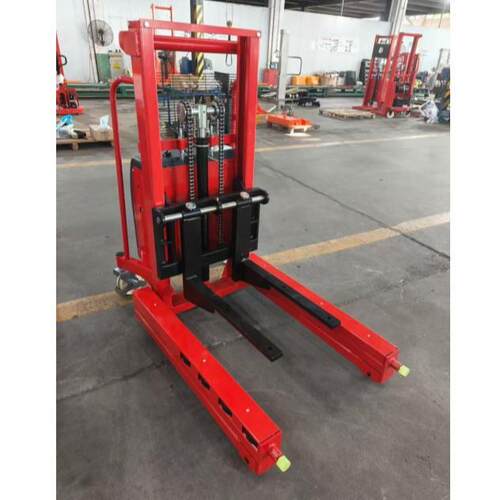 普尔夫非标半电堆高车手动液压堆垛机2吨电动叉车推高车升降搬运
