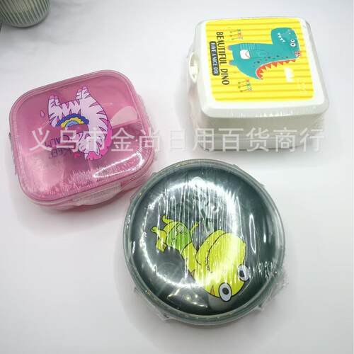 Wholesale cartoon children's plastic lunch boxes, bento boxe