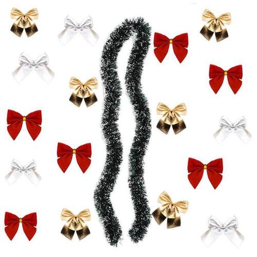 2m Christmas decorations ribbons Christmas tree Vine ribbon