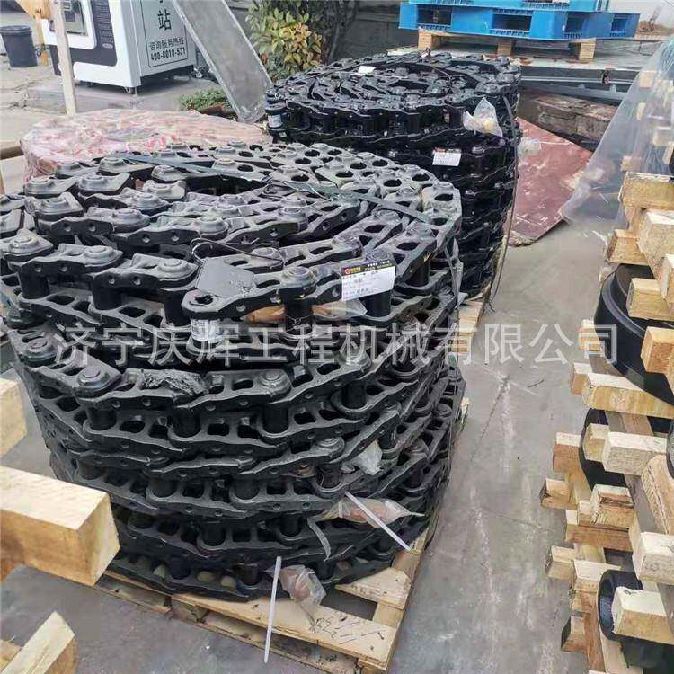 挖掘机链条 支重轮 引导轮 驱动齿拖轮R275-9钩机履带板总成