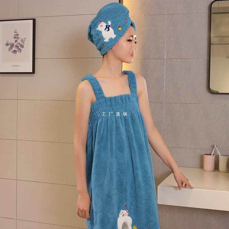 浴巾干发帽两件套冬天可穿可裹式女吸水家用非浴袍浴帽,工业油品/胶粘/化学/实验室用品,其他实验室设备,淘宝优惠券,粉丝福利购,淘宝优惠卷