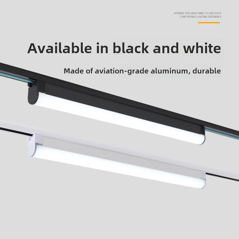 表面安装圆形轨道聚光灯商店商业长轨道照明填充灯超市线轨道填充