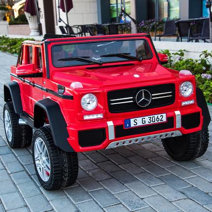高档奔驰大g迈巴人赫儿童电车汽车四轮可大人动遥坐控小孩宝宝双
