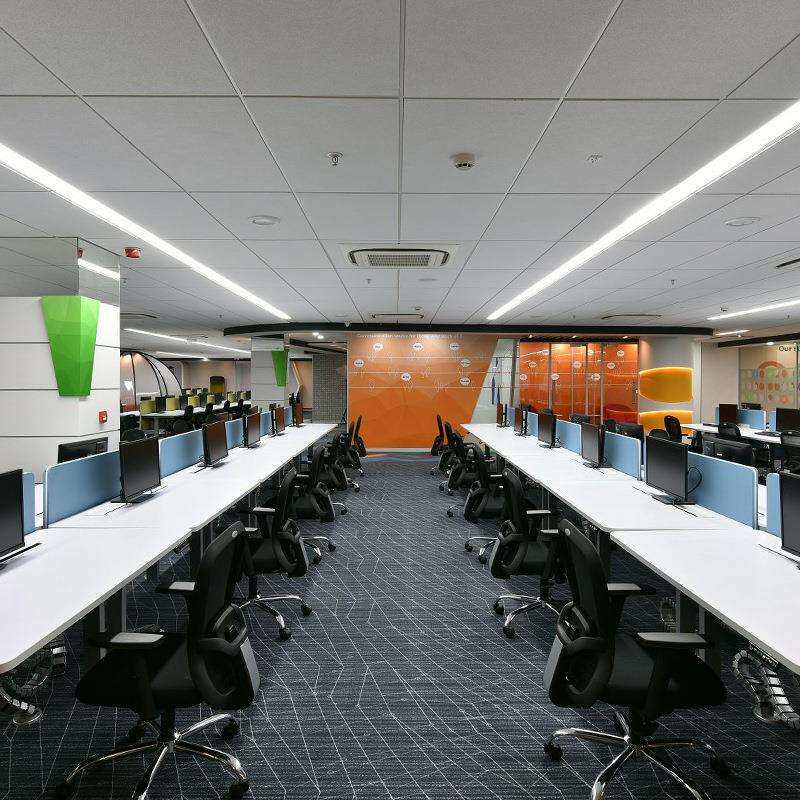 畅腾电动升降桌 双人对向 升降办公桌 四脚同步 升降办公电脑桌