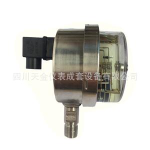 红旗不锈钢抗震压力表YXC-100BFZ磁助式电接点耐震压力表YXC-150
