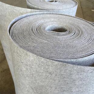 工业毛毡大卷无纺布不织布吸油垫自粘双面胶可裁剪条块防尘吸油毡