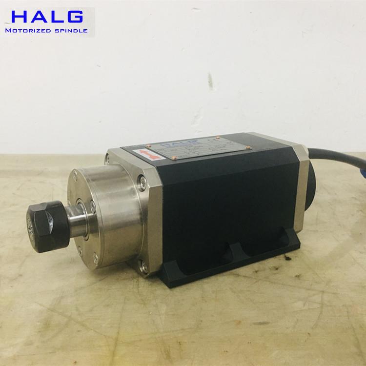 HALG厂家直供水冷高速2.20KW 水冷精密主轴 铜铝材雕铣电主轴