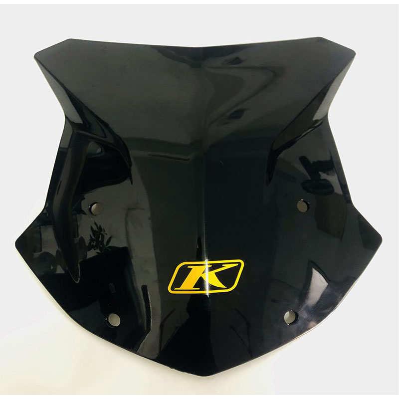 适用凯越525X 500X 400X 摩托车改装件 挡风玻璃 加高风挡 大灯罩