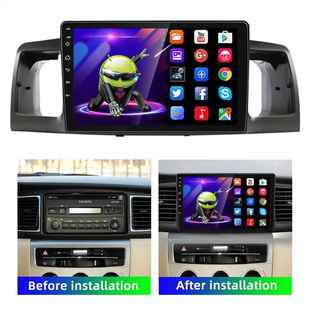 冠花2003 208寸大屏车载无线Ca9rpla0y151安卓中控导航机