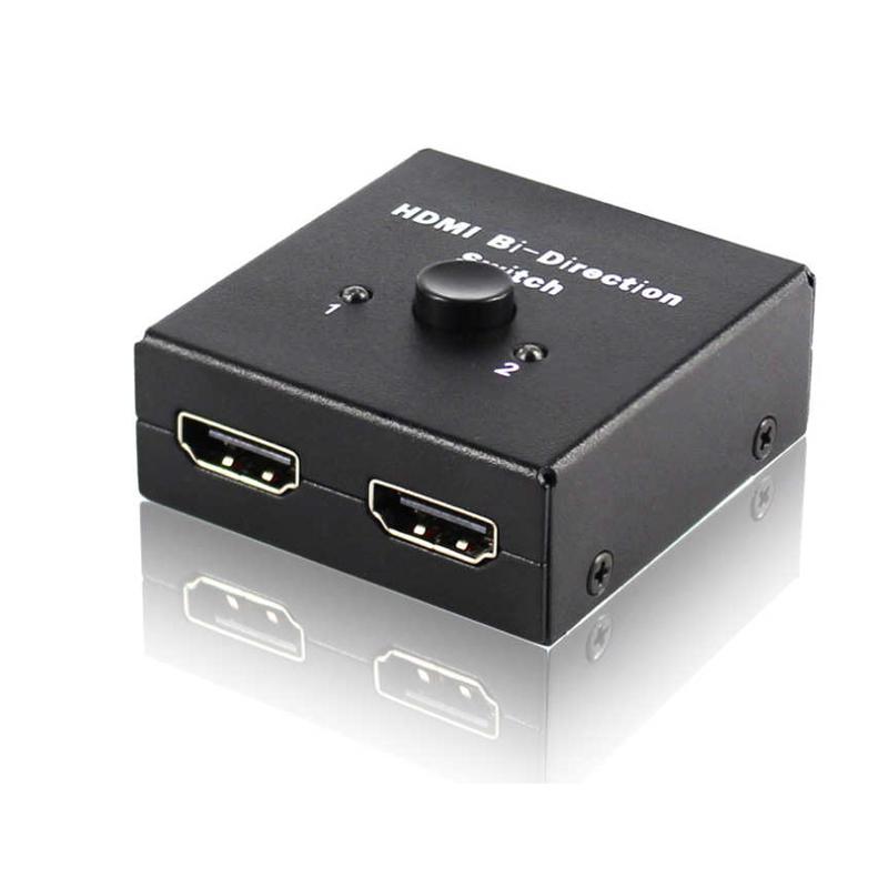 HDMI AB切换器 2进1出1进2出 1X2 2X1 双向切换4K 2K