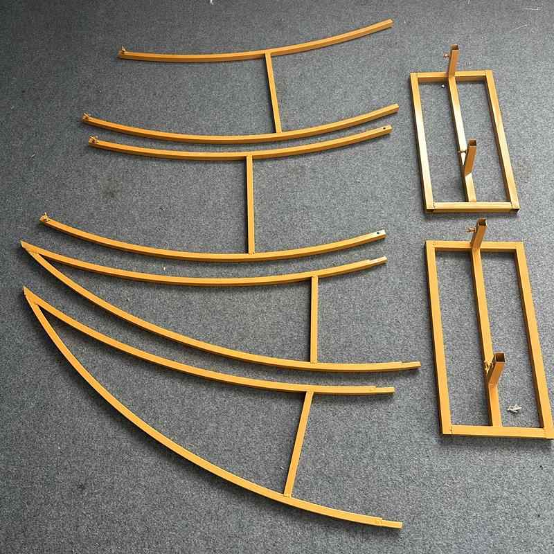 新舞款婚庆道门具拱DVJ外门铁艺牛角羊角门户草坪婚礼花架拱门台