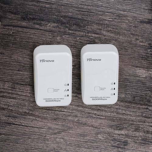 7INOVA·7旗七旗500M有线电力猫适配器套装IPTV家用网络传输
