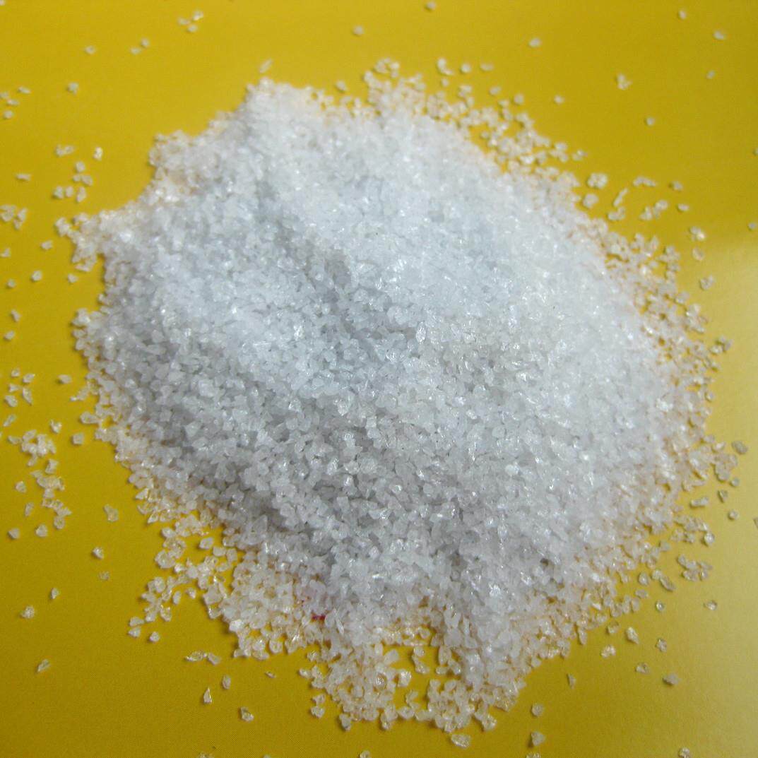 减震弹簧喷砂用60目白刚玉砂/99%含量白刚玉磨料表面处理喷砂材料