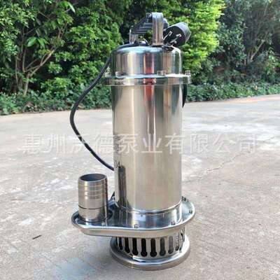供应惠沃德WQD不锈钢污水污水泵 立式单相污物电动抽水机螺纹口
