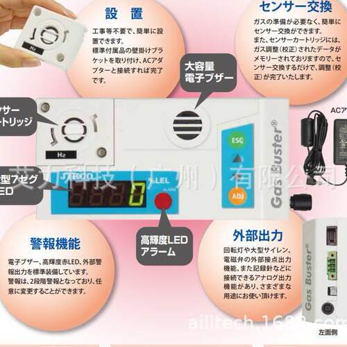 JIKCO气检报警器Gas Buster GB-CO GB-HS GB-SD GB-HC GB-CLGB-AN