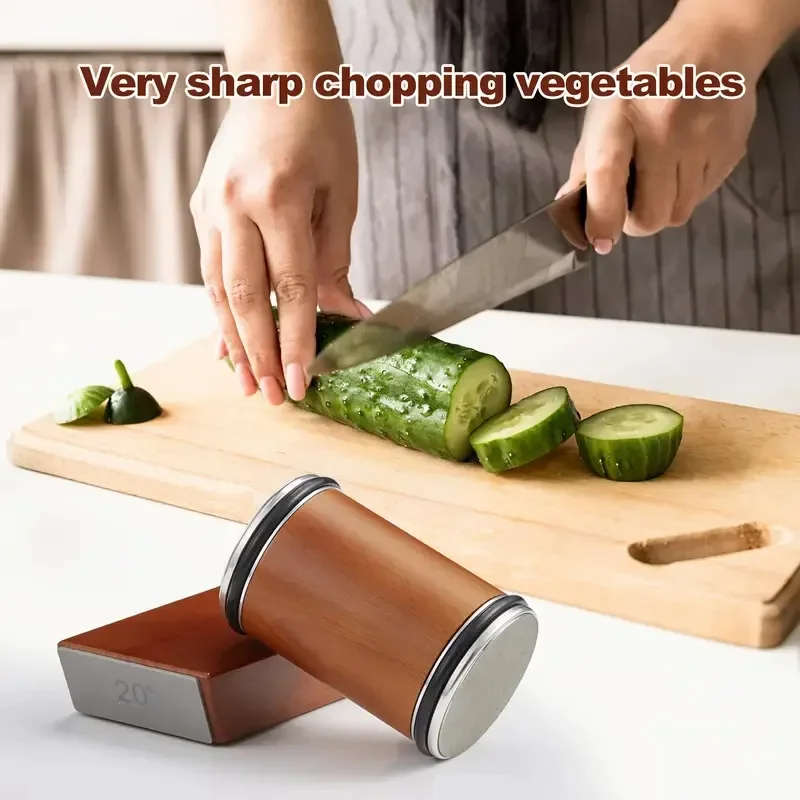 Knife Sharpener套装滚动磨刀器滚轮磨刀器手动快速磨利器