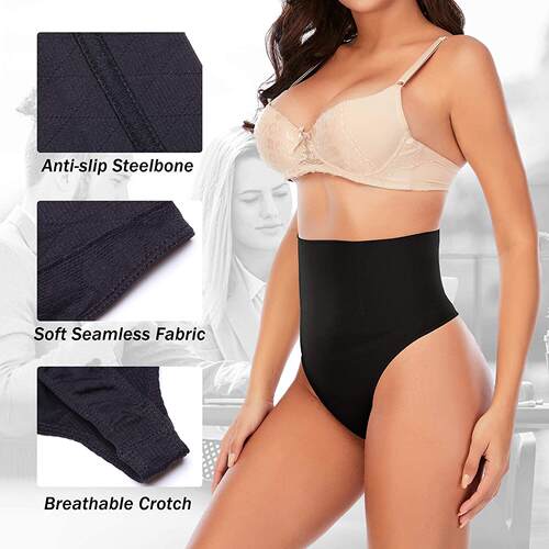 Thong Shapewear for Women Tummy Control High Waisted 内裤