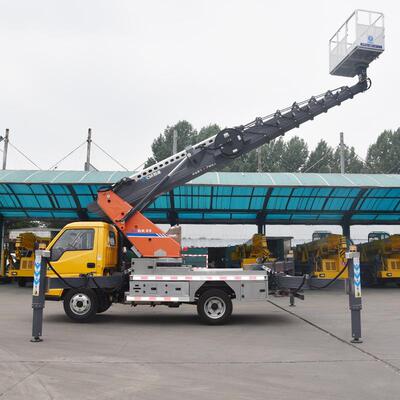 蓝牌空作业车厂家20米2米287米米江铃直臂高SOA高空作 业车