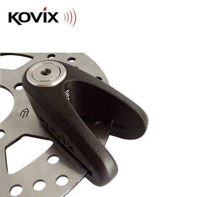 KOVIX KVC2摩托车碟刹锁防撬防钻电动车防盗锁V型碟锁抗液压剪