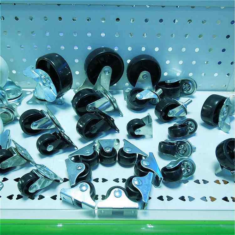 厂家直供1.5寸2寸2.5寸3寸1.25寸1寸工业万向脚轮带刹家具滑滚轮