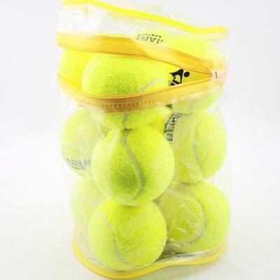 Tennis Balls 12pcsset High Elasticity Tennis Training Ball