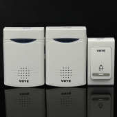 一拖二直流门铃音量可调家用音乐门铃厂家批发 无线门铃 爆款 数码